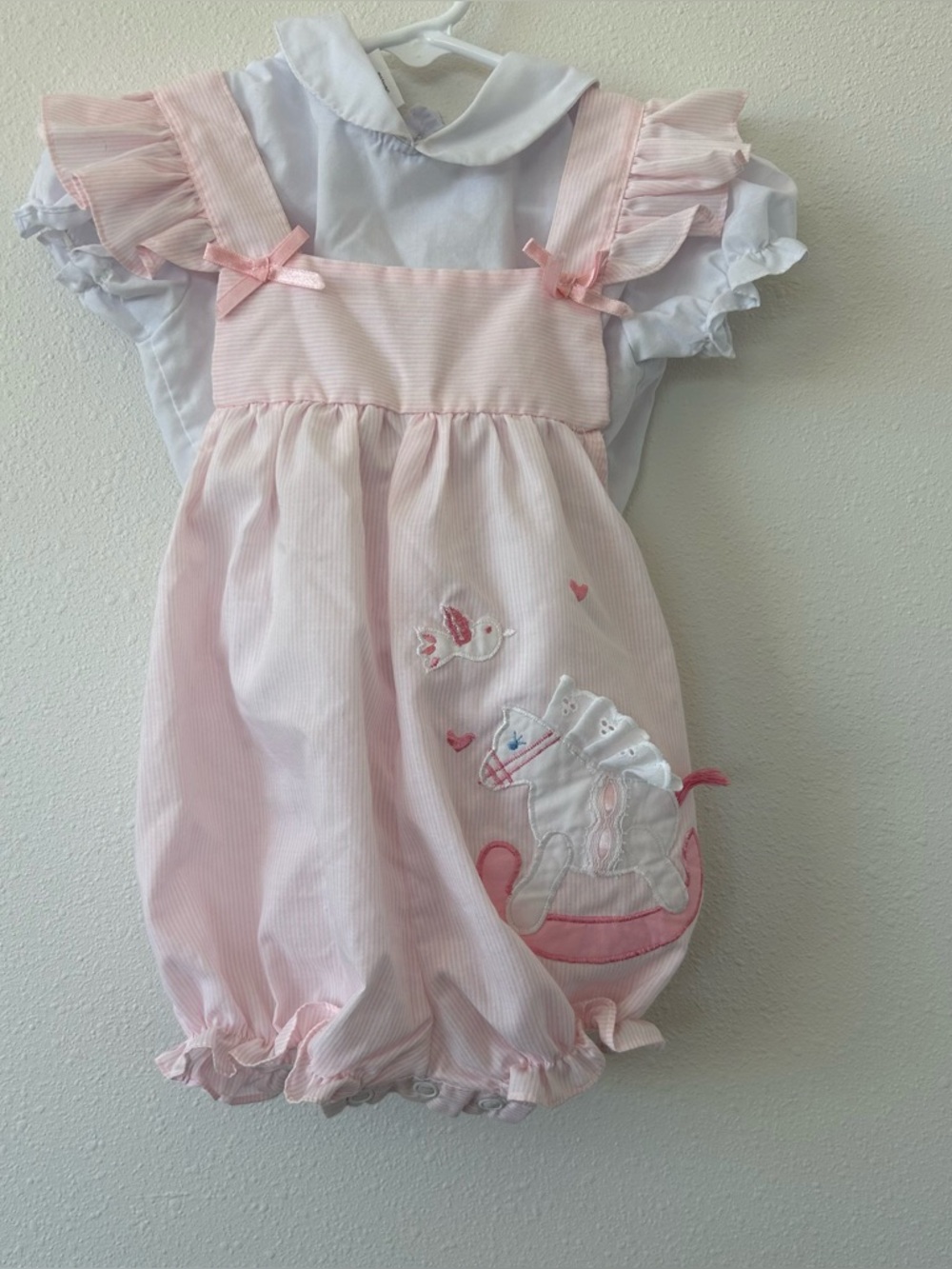Vintage Cuties by Judy Romper set